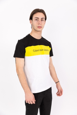 T-Shirt logo sul petto Calvin Klein J30J320184 YAF
