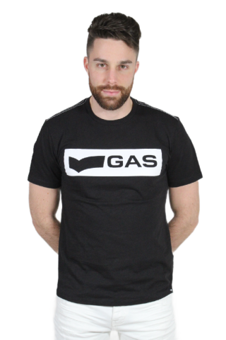 T-Shirt Gas 182890 nera