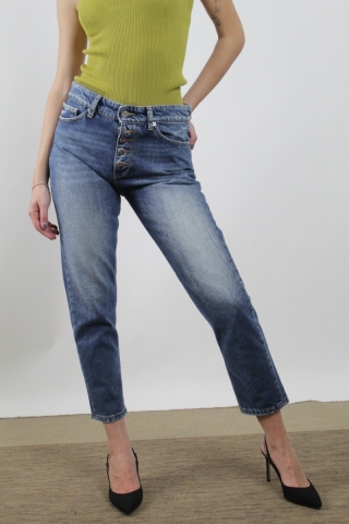 Jeans rigido denver con bottoni Vicolo DZ5033