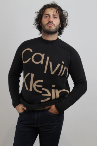 Maglione logo sweater Calvin Klein J30J321689 BEH