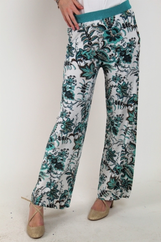 Pantalone con stampa paisley LIU JO CA3110