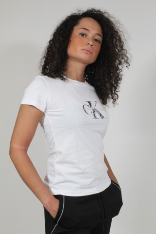 T-Shirt monogramma Calvin Klein J20J216250