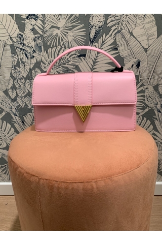 Bag tribeca con tracolla Vicolo AB0002 rosa confetto