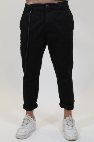 Pantalone con catena Imperial P372MRIC07 nero