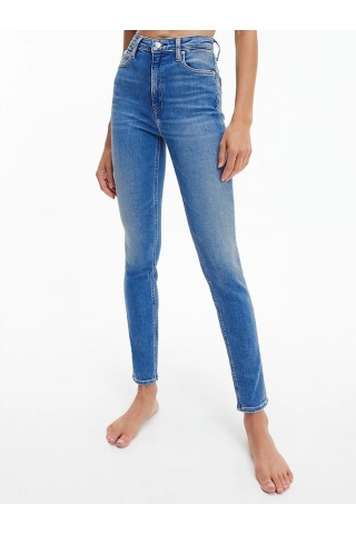 Jeans skinny in cotone riciclato Calvin Klein J20J217891 1A4