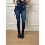 Jeans skinny con catena Gaudì BD26007 00